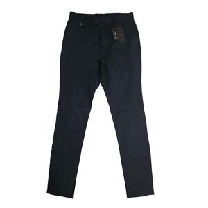 Ted Baker Haydae Mens Navy Slim Fit Textured Chino Trouser Pants 28 R NEW